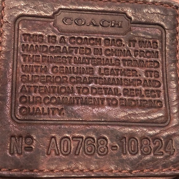 Coach Shoulder Bag with Coin Purse - Picture 7 of 7